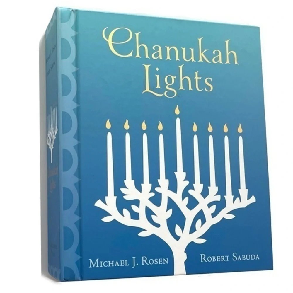 Chanukah Lights Hard Cover Pop Up Book! - Picture 1 of 5